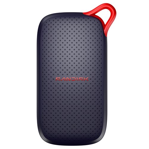 Sandisk Noir Et Rouge Disque Ssd Externe Portable Sandisk® 1 To