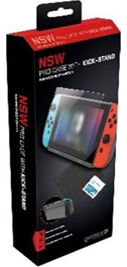 Kit de protection d'écran Gioteck en verre trempé premium 9H pour Nintendo Switch Transparent