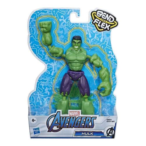 Figurine Marvel Avengers Hulk Bend and Flex 15 cm