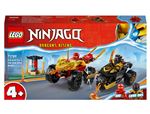 LEGO® Ninjago 71789 Le combat en voiture et en moto de Kai et Ras