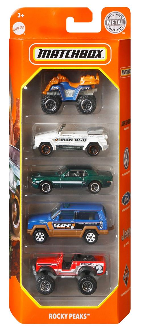 Matchbox off road sales 5 pack