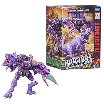 Figurine Transformers WFC Kingdom Leader T-rex Megatron