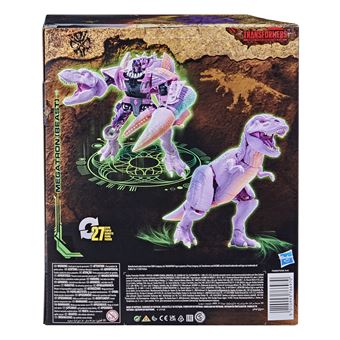 Figurine Transformers WFC Kingdom Leader T-rex Megatron