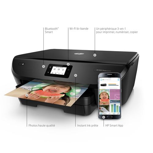 Imprimante multifonction HP Envy 6132e Blanc Eligible à