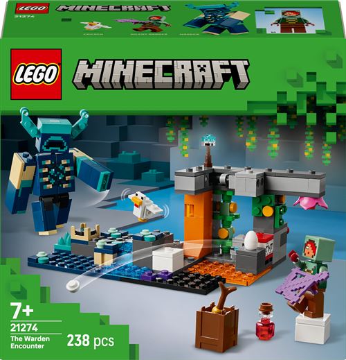21274 LEGO® MINECRAFT Rencontre avec le gardien - vue 2