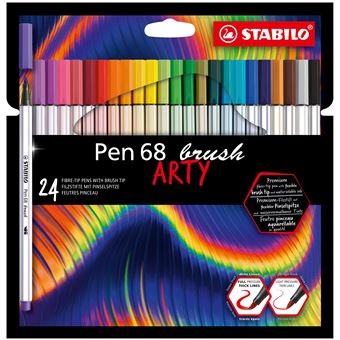 ETUI 24 PEN68 BRUSH ARTY