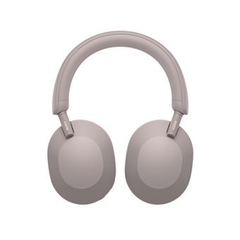 Casque audio arceau sans fil Sony WH1000XM5 rose à réduction de bruit