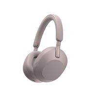 Casque audio arceau sans fil Sony WH1000XM5 rose à réduction de bruit