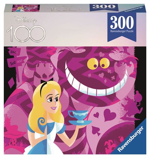 Puzzle Ravensburger Disney 100 Alice 300 Pièces