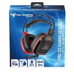 Casque Subsonic Pro Gaming 50 pour PS4 Xbox One Nintendo Switch et PC Noir et Rouge