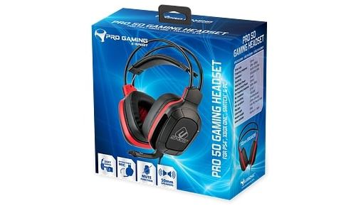 Casque gaming avec micro subsonic pour ps4, xbox one, switch et pc