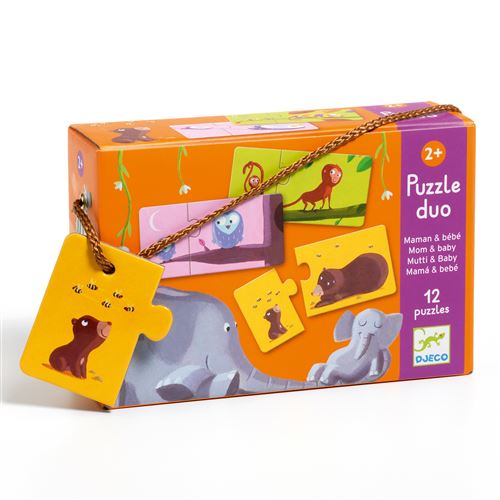Djeco Puzzle Duo Maman Et Bébé