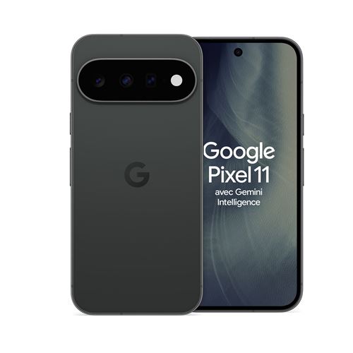 Smartphone Google Pixel 11 6.3 OLED 5G Double SIM 256 Go Noir Volcanique