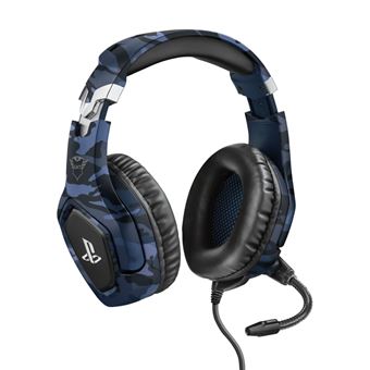 Micro Casque Filaire Gaming Bleu Como Trust Gaming Gxt 488 Forze B Pour Ps4 Accessoire Console De Jeux Achat Prix Fnac