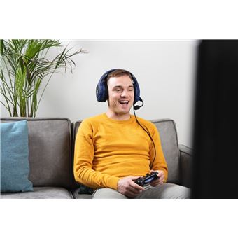 Micro casque filaire Gaming Bleu como Trust GXT 488 Forze B pour PS4/PS5