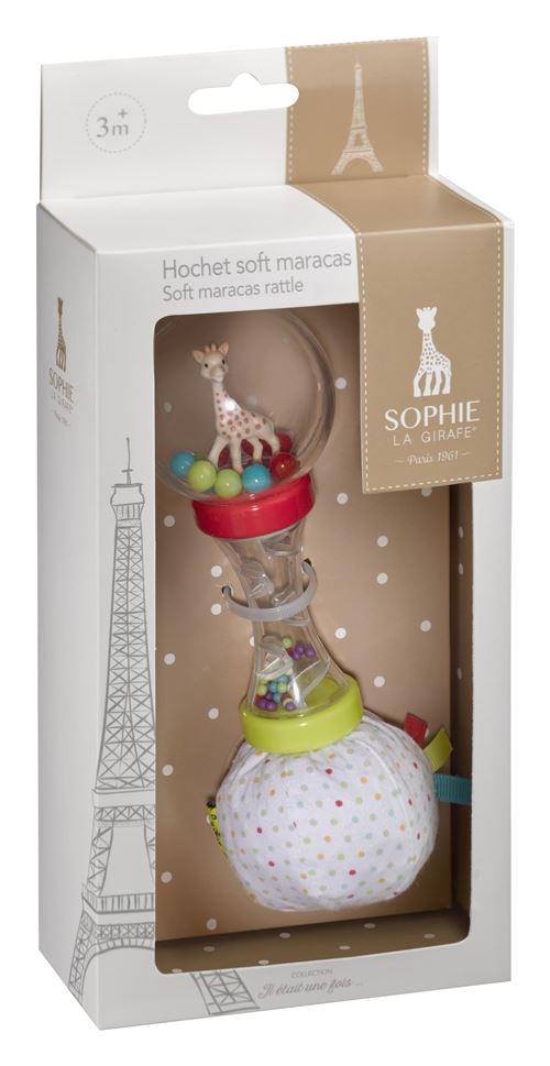 Sophie la girafe - hochet soft maracas