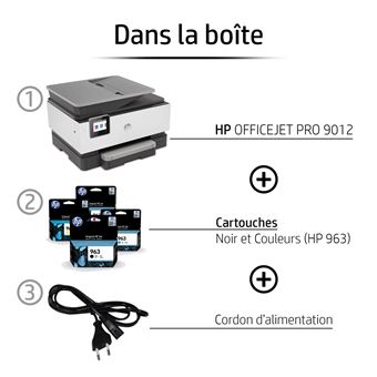 HP OfficeJet Pro Imprimante Tout-en-un HP 9012e, Couleur