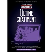 Jeu d'enquête Enigami Sous Scellés Ultime Châtiment