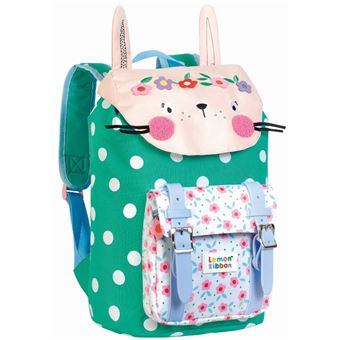 Sac à dos scolaire Kidabord Baby Lemon Ribbon Lovely Bunny