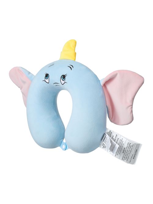 Personnage en peluche Miniso Disney animals Dumbo coussin tour de cou Bleu