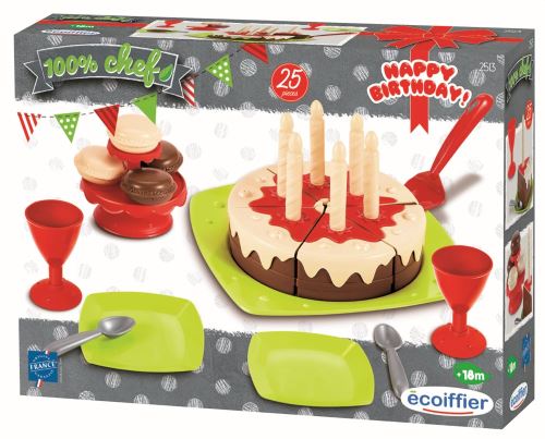 Set D Anniversaire Avec Gateau Et Accessoires Ecoiffier Cuisine Achat Prix Fnac