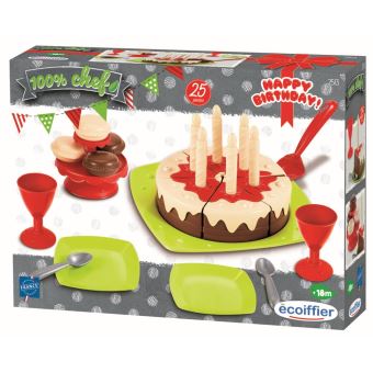Set D Anniversaire Avec Gateau Et Accessoires Ecoiffier Cuisine Achat Prix Fnac