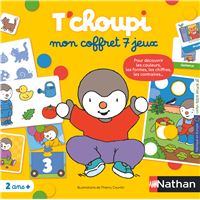 Nathan La Ruota Dei Colori T'choupi - Gioco Cooperativo E Competitivo, 2-4 Giocatori, Dai 3 Anni, Osservazione E Colori