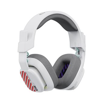 Casque gaming filaire Astro A10 2e génération pour Playstation et PC Blanc