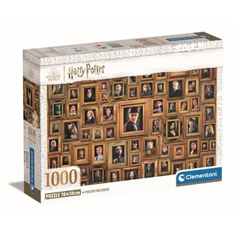 Puzzle Compact Clementoni Impossible Harry Potter 1000 pièces - 1