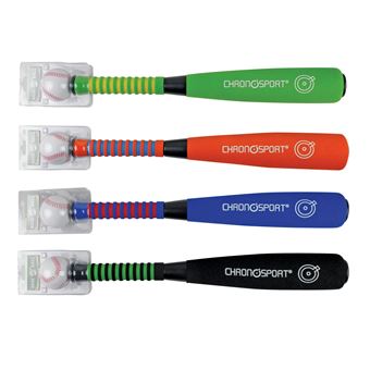 CHRONOSPORT Kit Initiation Baseball Batte + Balle Mousse