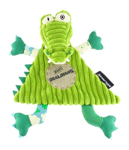 Les deglingos baby peluche aligatos l'alligator