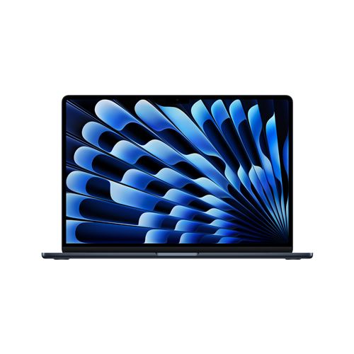 Apple MacBook Air 15" 512 Go SSD 24 Go RAM Puce M5 CPU 10 cœurs GPU 10 cœurs Minuit
