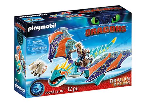 Playmobil Dreamworks Dragons © 70728 Dragon Racing Astrid Et Tempête