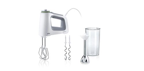 Braun Multimix 5 Hm 5107 Wh - Batteur à Main - 750 Watt - Blanc/Gris