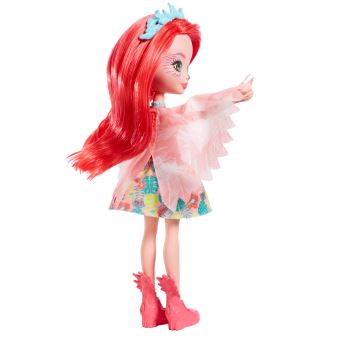 Poupée Enchantimals Fanci Flamant et Swash 15 cm