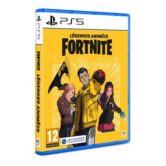 Code in a Box Fortnite Légendes Animées PS5