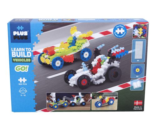 Plus Plus Jeu De Construction Kit Découverte Véhicule Go 500 Pièces