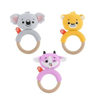 Jeu d'éveil Fisher Price Mon hochet animaux tricot Modèle aléatoire