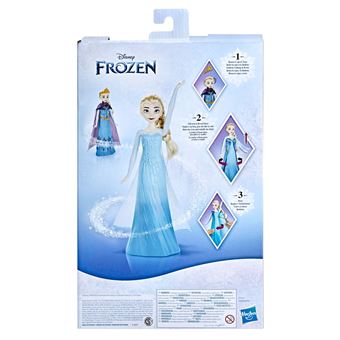 Poupée Disney Frozen La Reine des Neiges Elsa Révélation royale