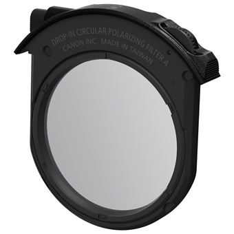 Filtre A insérable Polarisant Circulaire Canon pour bague d'adaptation EF/EOS R