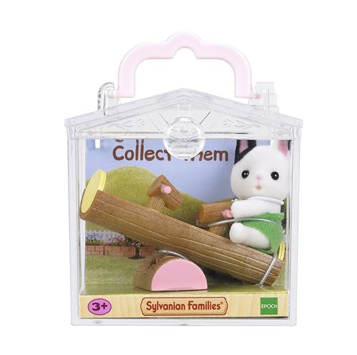 Valisette-bébé chat-balançoire double