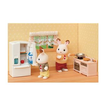 Playset Sylvanian Families 5449 Le set d'ameublement cosy cottage et maman lapin chocolat