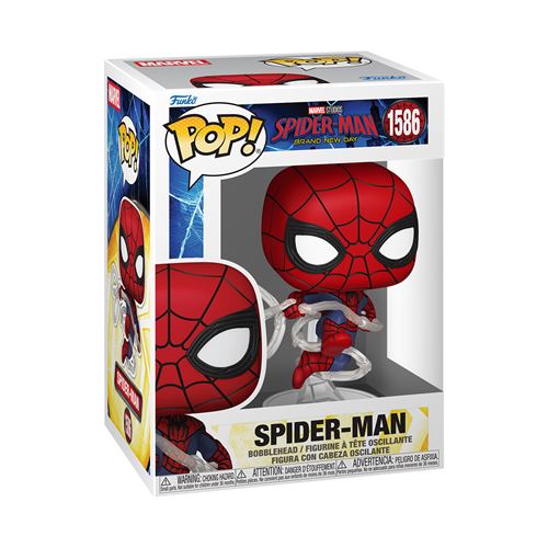Figurine Funko Pop Marvel Spider Man Brand New Day - vue 3