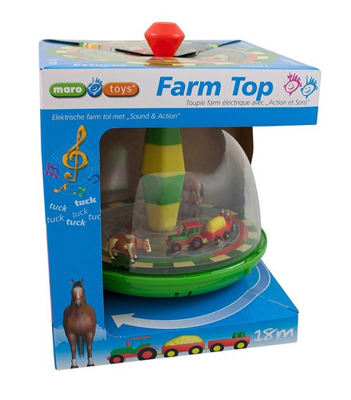 Toupie musicale Bass et Bass Ferme