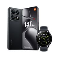 Pack Smartphone Xiaomi 14T Pro 6,67" 5G Double nano SIM 512 Go Noir Titane + Mi Watch 2 Noir