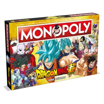 Jeu classique Monopoly Dragon Ball Super