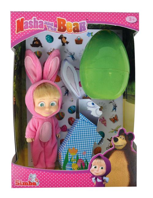 Playset Simba Masha et Michka Œuf et Lapin Figurine pour enfant