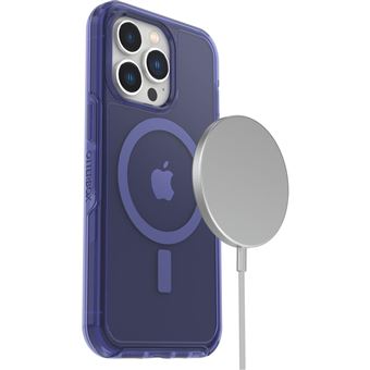 Coque de protection avec MagSafe pour iPhone 13 Pro OtterBox Symmetry Series+ Clear Bleu transparent