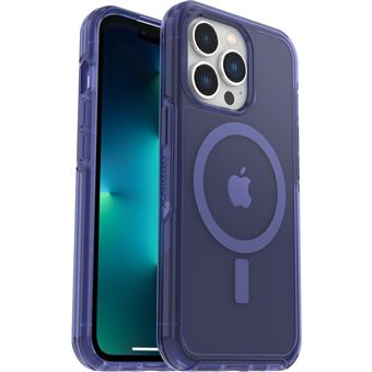 Coque de protection avec MagSafe pour iPhone 13 Pro OtterBox Symmetry Series+ Clear Bleu transparent