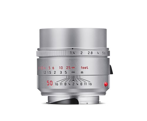 Objectif hybride Leica Summilux 50mm f1.4 ASPH finition adonisée - vue 2